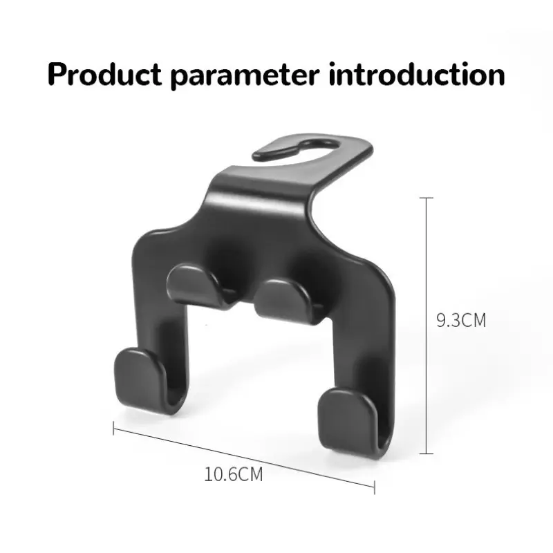 Hanger Kursi Mobil Gantungan Barang 2 Sisi / Car Hook Hanger Mobil Karakter Lucu 4 Kait / Holder Headrest Gantungan Kait Barang Mobil 2 sisi 4