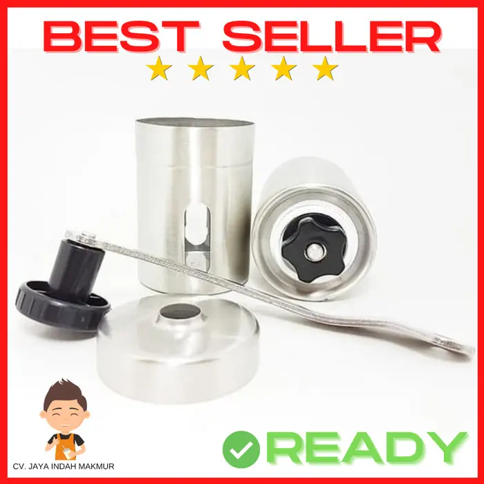 Travel Handy Coffee Grinder Gilingan Kopi Manual Ceramic Burr