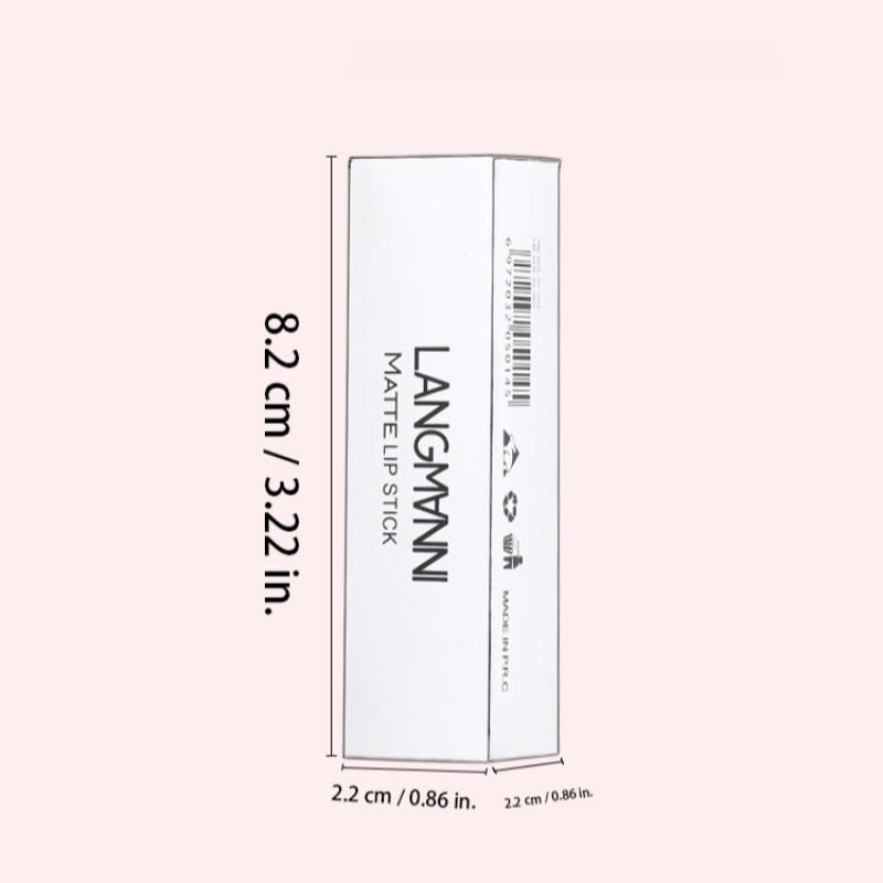 Matte Lip Glaze, Non-fading Non-stick Cup, Long Lasting Lipstick for Daily Makeup 1