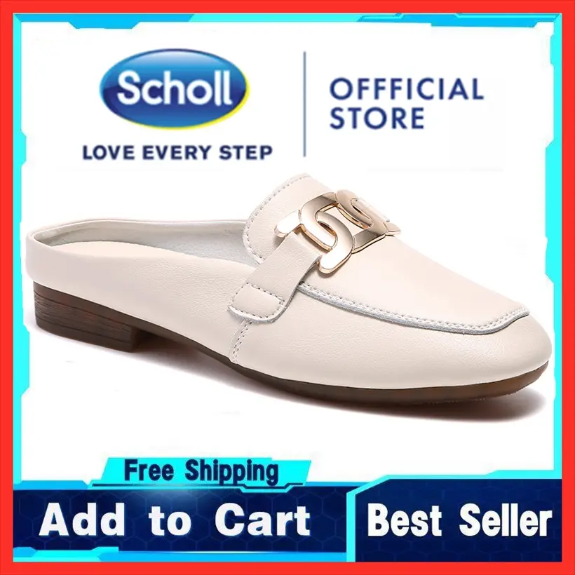 scholl women shoes Women's scholl casual leather shoes scholl ladies shoes Boat Shoes Loafers Shoes