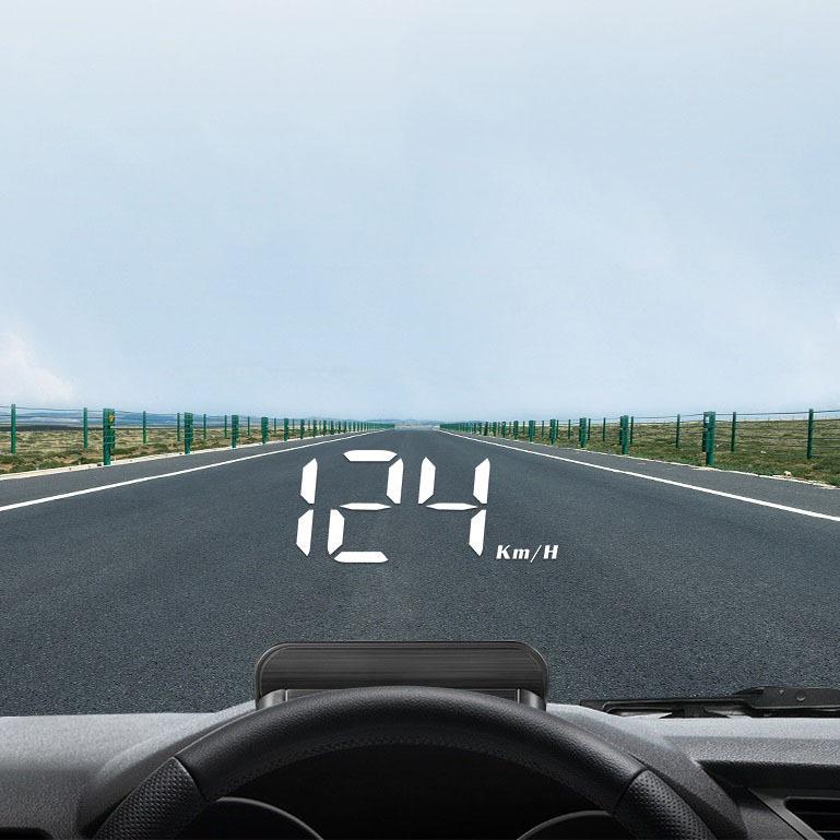 HUD Kính Lái 3.5 Inch M3 Kết Nối Cổng Obd Obd2 - Hiển Thị Đa Chức Năng