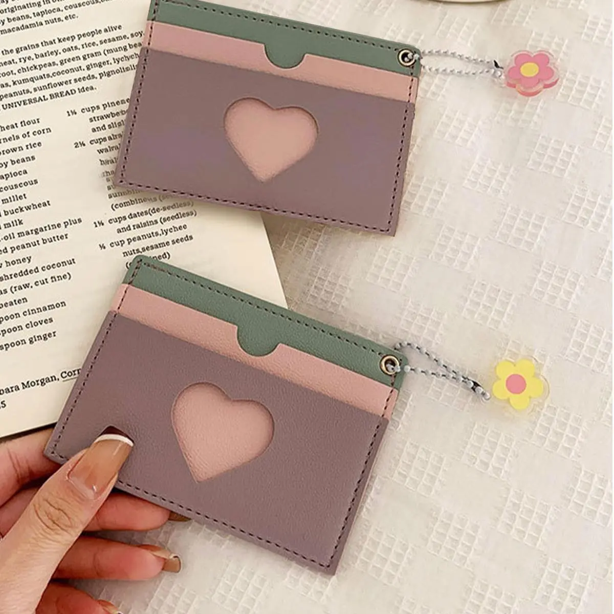 Pu Leather ID Card Holder Bank Credit Card Box Multi Slot Slim Card Case Wallet Women Business Card Cover
