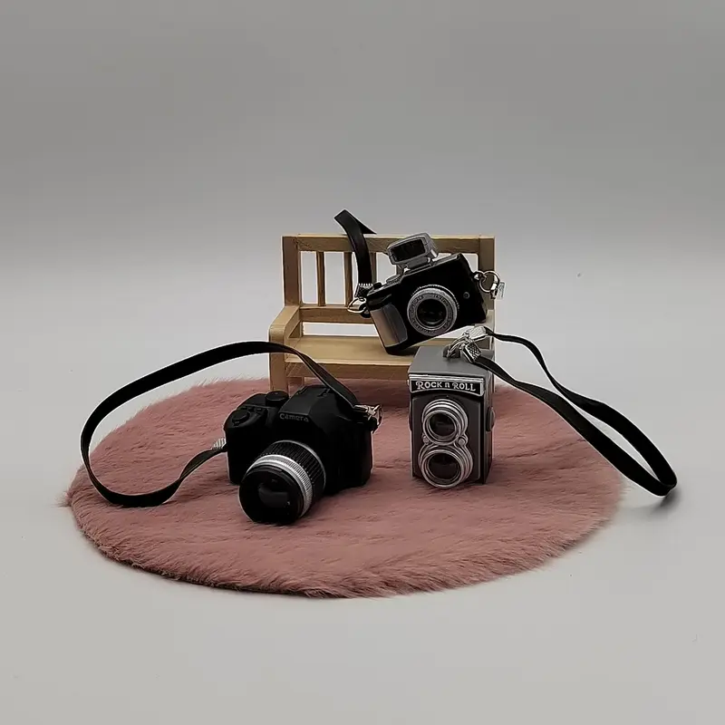 Mini Camera Model, Mini Simulation Camera Model, Mini Home Decoration Ornament, Pocket Camera Model for Home Decor, Home Decor Supplies 7