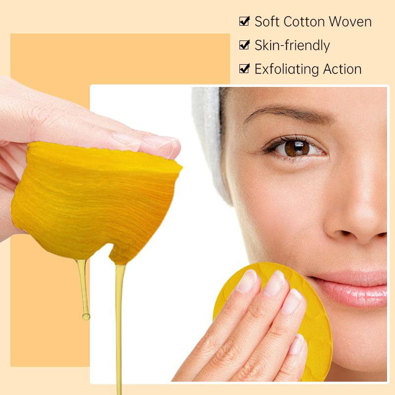Product Introduction of Turmeric Cleansing Pads Turmeric Cleansing Pad Exfoliating Cleansing Facial Care Skincare Comfort 16