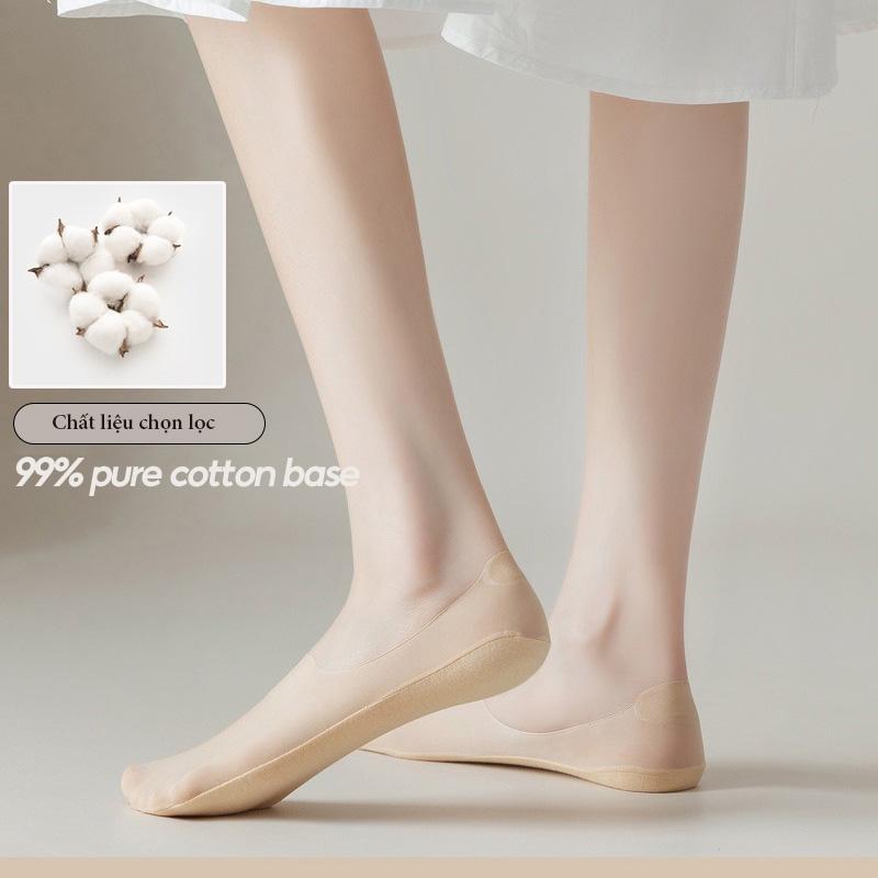 Product Introduction of Tất tàng hình tất lười cotton pha lưới thoáng mát, tất đi giày bệt tất đi giày lười không mỏng nhẹ T001 Nữ Women 10