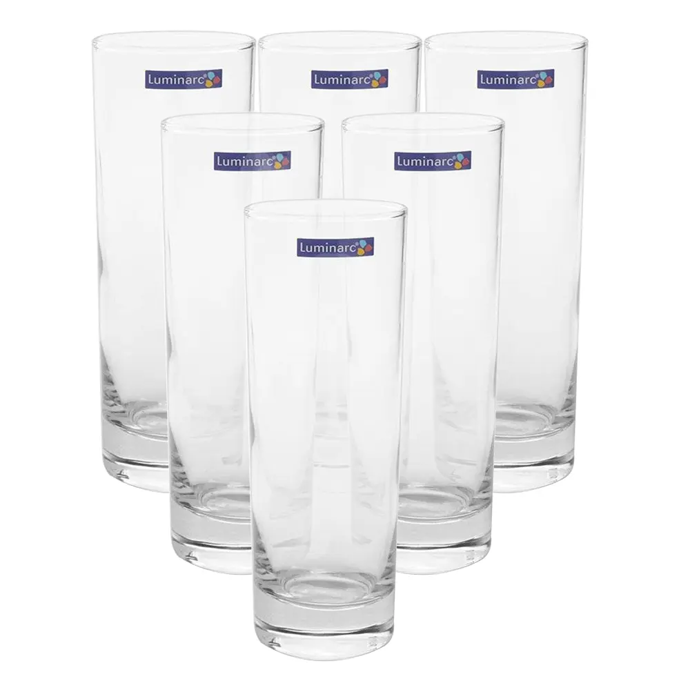 Bộ 6 ly cao thủy tinh Luminarc Islande 310ml - D6237