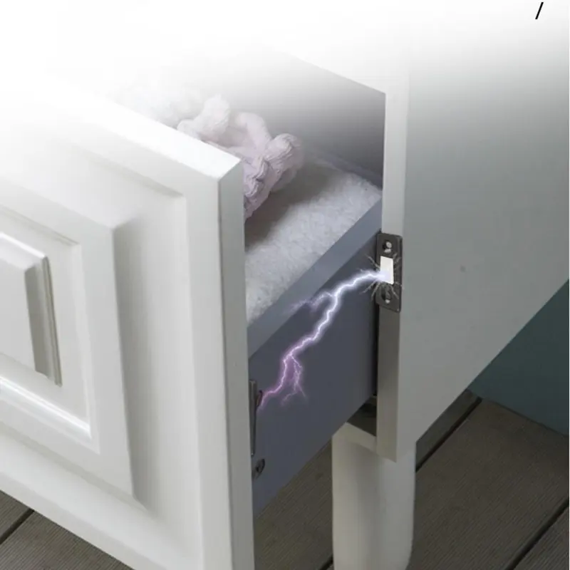 5PCS Magnet Kunci Pintu Lemari Kabinet Kunci Laci untuk Lemari Serbaguna 2