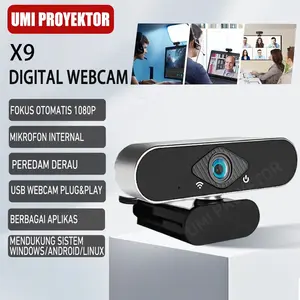 Webcams Laptop 1080P USB with Mic Kamera PC Full HD Live Broadcast Video Meeting Camera