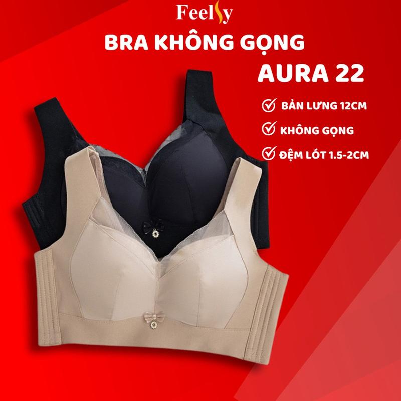 Áo ᵰgực Feelsy Định Hình Không Gọng Bản To AURA 22 0