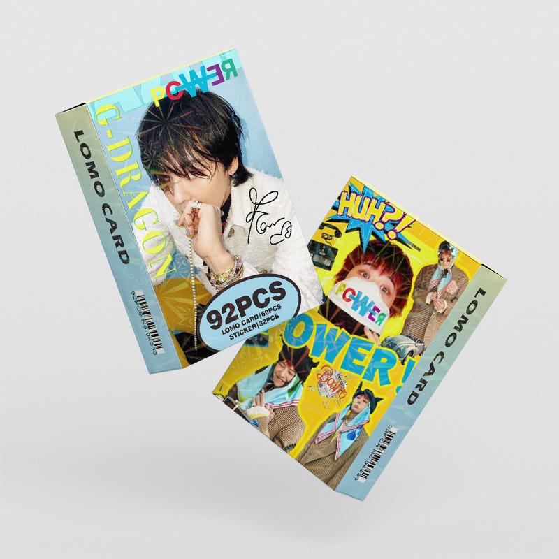 Thẻ Lomo Power Lomo, G-DRAGON POWER, GD BIGBANG, Photocard, với 55-92 chiếc, Nhãn dán, với các chủ đề GD BIGBANG, KWON JI YONG SOLO MAMA, giải thưởng năm 2024, Nhà của bạn, Nhà của bạn, TAEYANG DAESUNG, Bưu thiếp Kpop, Hàng Có Sẵn, SX 4