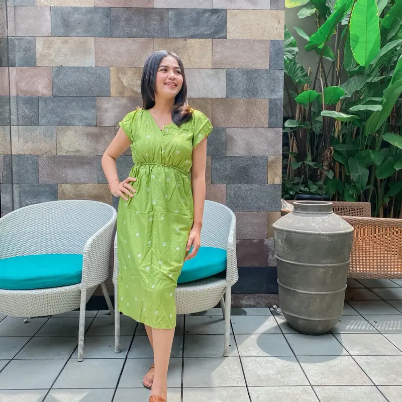 Daster bali elzah matcha 1