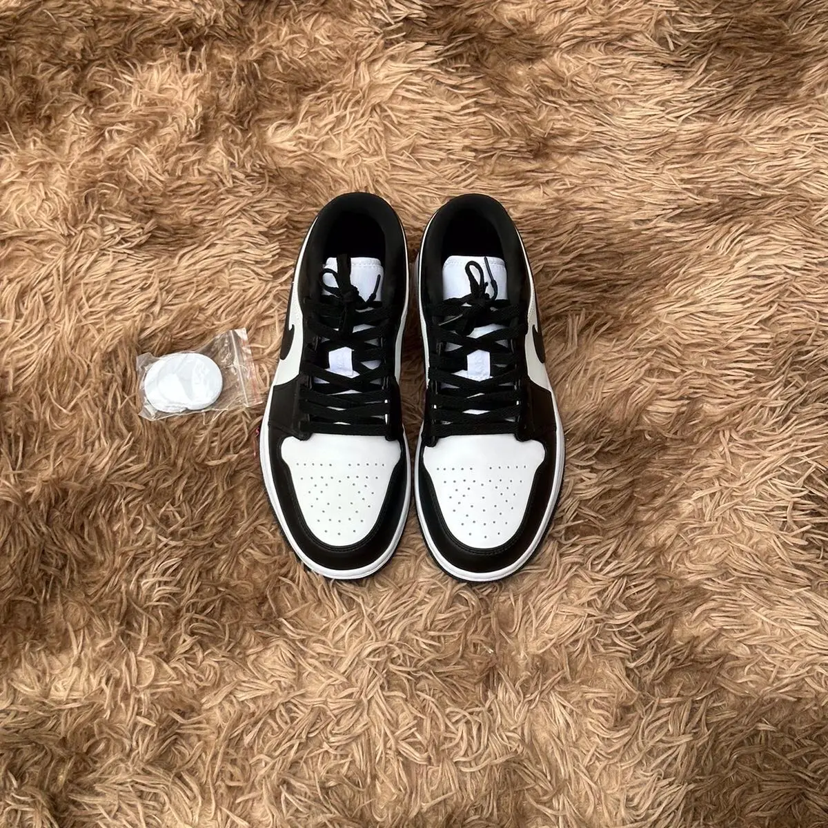 Giày thể thao sneaker nam nữ j1 low panđa full da cao cấp