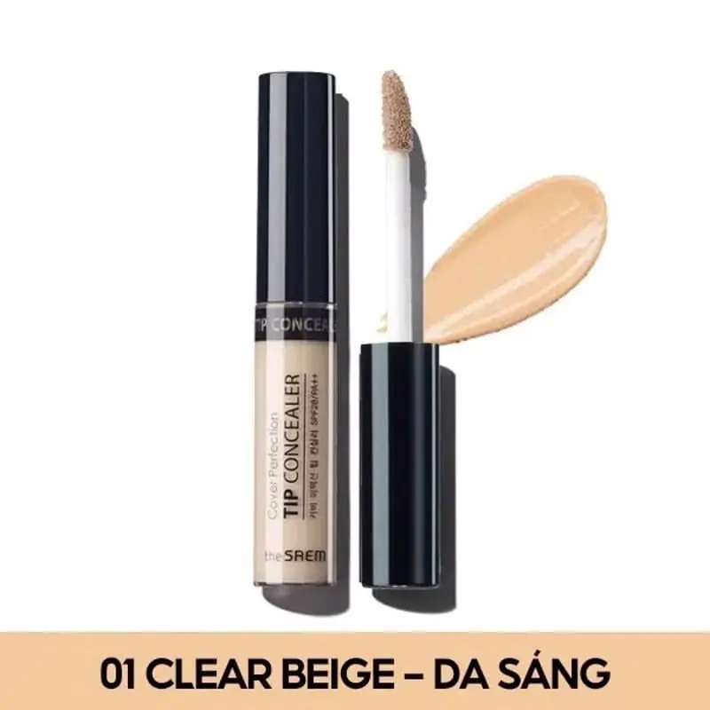 Che Khuyết Điểm The Saem Cover Perfection Tip Concealer SPF28/PA++ 6.5g