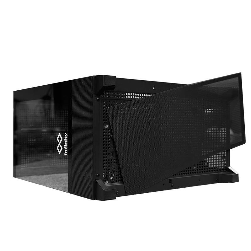Vỏ máy tính Infinity Aqua-M Pro – Micro-ATX, hỗ trợ tối đa lên tới 9 Fan 120mm 6
