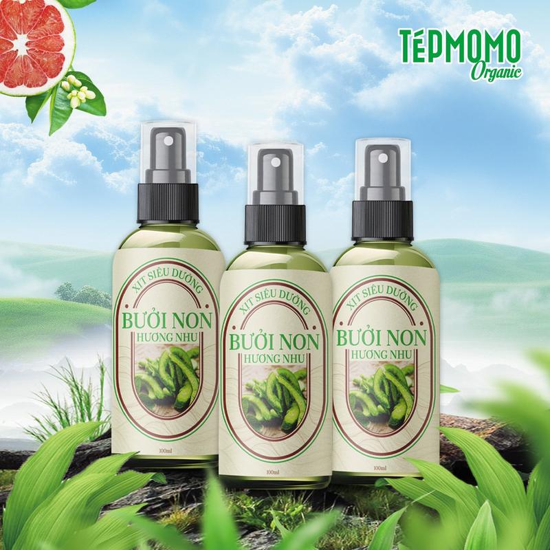Ba chai xịt mọc tóc bưởi non hương nhu sản phẩm của tép mo Women Dưỡng Tóc Nữ Women Chăm Sóc Tóc