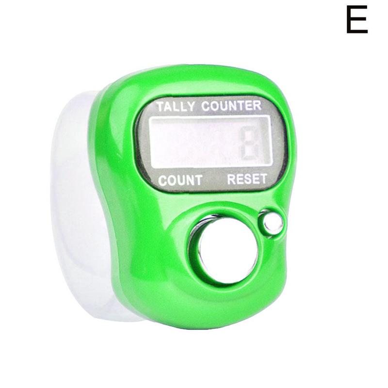 Product Introduction of 1pc Electric Digital Display Counter Counter Electronic Digital Display Hand Tally With LED Light For Sewing Remember Steps 35