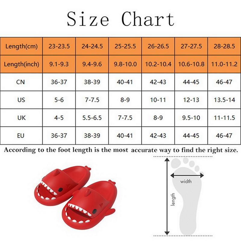 Product Introduction of Cute Shark Slippers For Couple Anti-Skid EVA Solid Color Slipper Women Outdoor Cool Indoor Household Funny Shoes 0