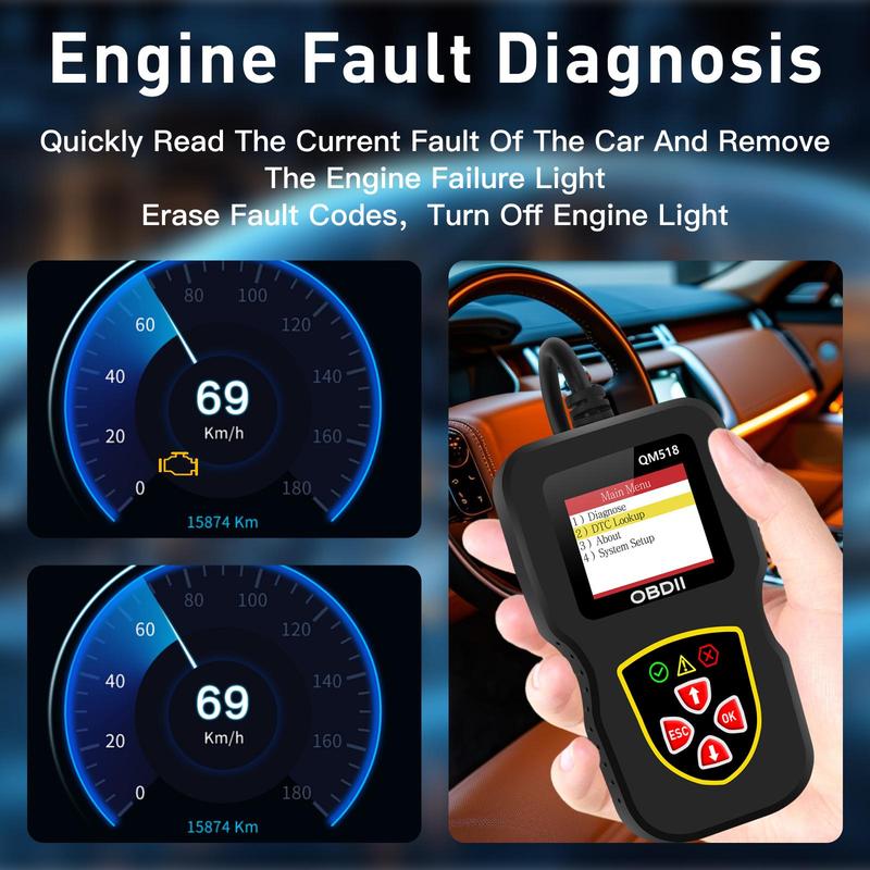 Product Introduction of OBD2 Car Fault Diagnosis Instrument, Engine Detector, OBD II Car Fault Code Reader, Universal Car Diagnostic Tool for All OBD II Protocol Cars After 1996 5