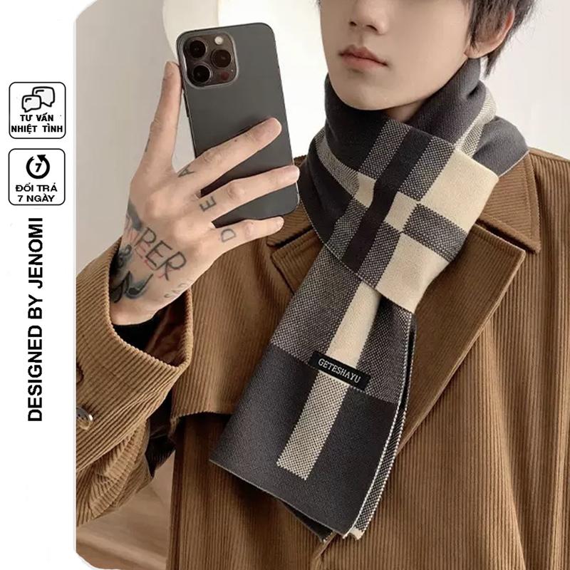 Khăn Quàng Cổ Len Nam Nữ Mùa Đông Giữ Ấm, Khăn Len Choàng Cổ Hàn Quốc Nam Nữ Đẹp Giữ Nhiệt Tốt KC02