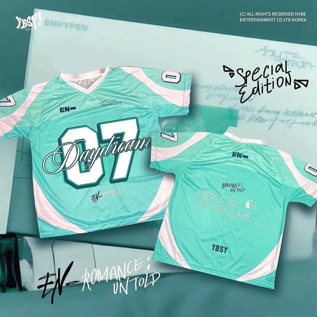 ENHYPEN JERSEY NEW DROPS DAY DREAM JERSEY - TikTok Shop Singapore