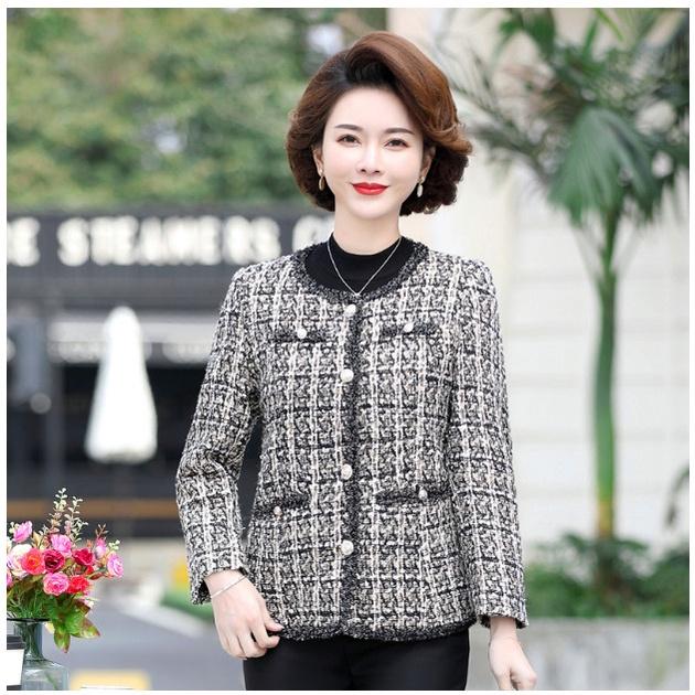 Áo Khoác Mùa Xuân Cho Mẹ Lịch Sự AD35 - Hàng Quảng Châu Cao Cấp 1