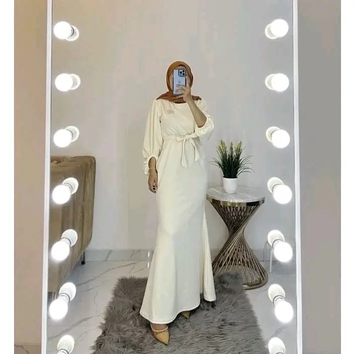 Azura dress - Baju kondangan Slim - dress kondangan tangan Balon Tali 2