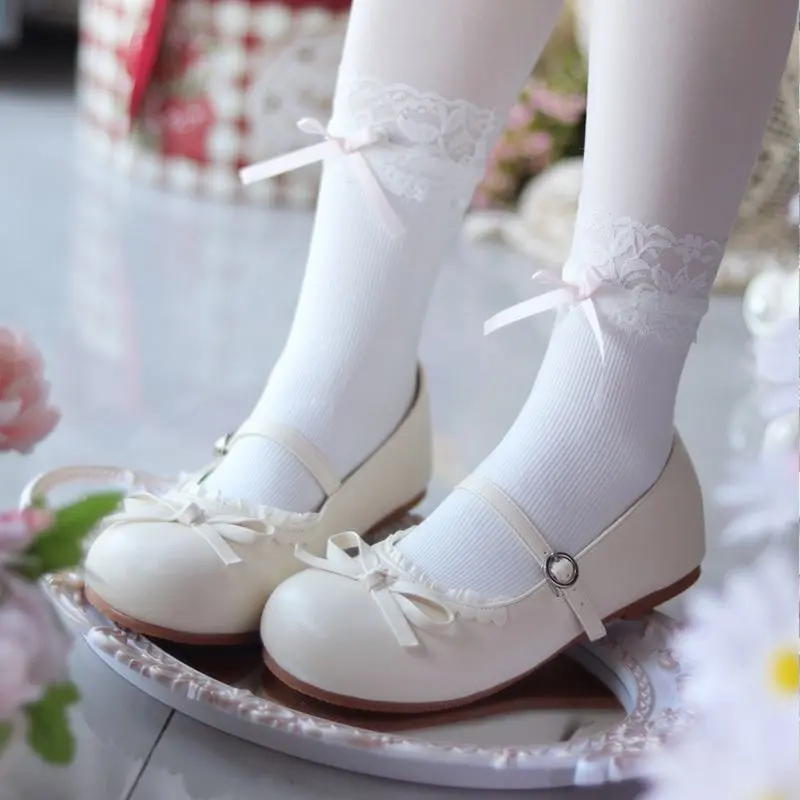 Giày Da, Phong Cách JK Nhật Bản, Đáy Kem, Giày Nữ Mary Jane Đế Mềm, Phong Cách Ins Mới Mùa Hè 2024, Ngọt Ngào Và Cô Gái 4