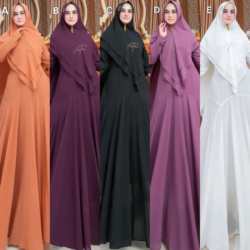 GAMIS ULYA SERIES BY FATIMAH (READY) 1
