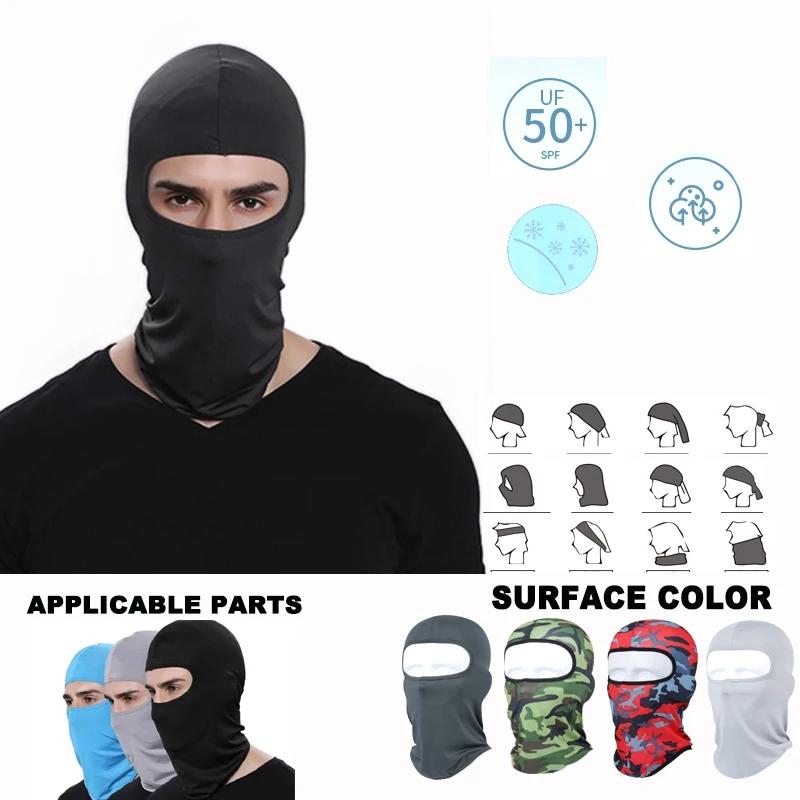 Mặt nạ toàn mặt chống nắng Balaclava xe máy thoáng khí để đi xe đạp và ngoài…