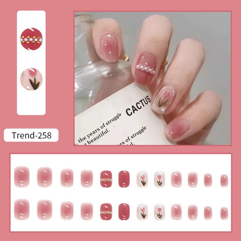 Product Introduction of Đầu Móng Tay Mong Muốn Tinh Khiết, Keo Thạch, Bộ Dụng Cụ Đeo Móng Tay Giả, Miếng Dán Móng Tay Hoàn Thiện, Mùa Thu Và Mùa Đông 71