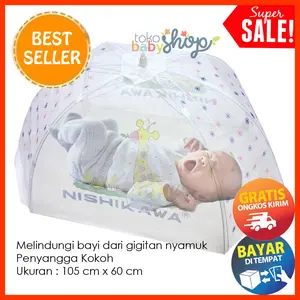 Nishikawa Kelambu Bayi Kojong Tudung Perlengkapan Tidur
