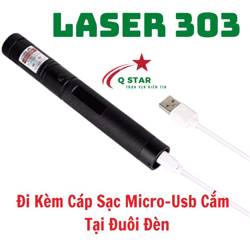 Đèn Pin Laser Chiếu Siêu Xa Tiện Lợi Và Nhỏ Gọn 303 Chiếu Xa Trên 2km Tích Hợp Sạc Cáp Đèn Liền Nguyên Khối Kháng Nước CV-642 6