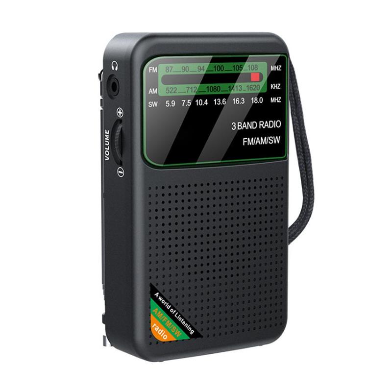 Product Introduction of Portable Pocket Radio FM AM SW Radio Built-in Speaker Type-C Rechargeable Mini Radio Receiver With HD Display Screen For Elder   5.0   7 Reviews   ౹   54 Sold 30