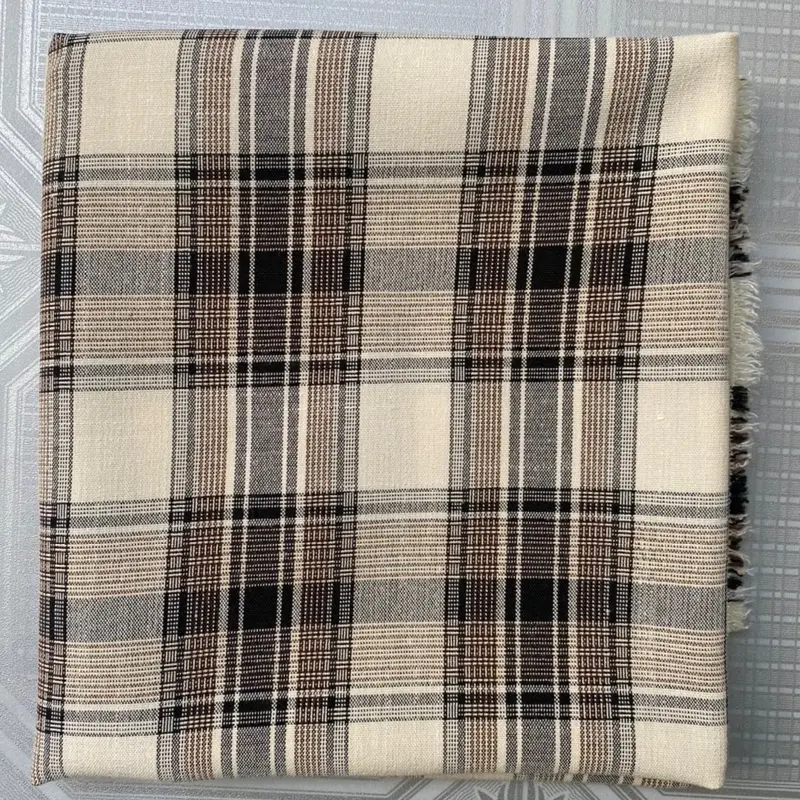 Vải caro cotton khổ 1m6 ( 178k/ khúc 2m ) 1