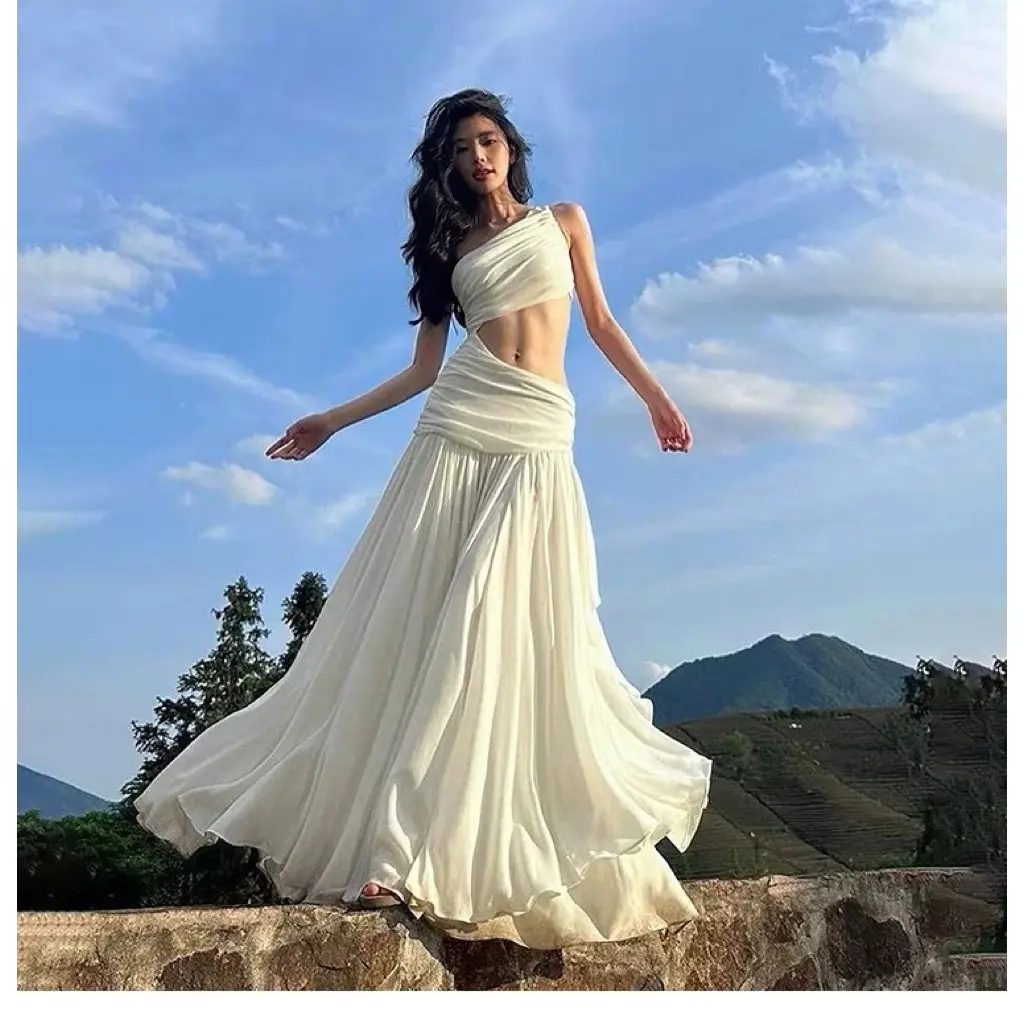 maxi dress putih ECB Exclusive: Most Admired Maxi Dress , White