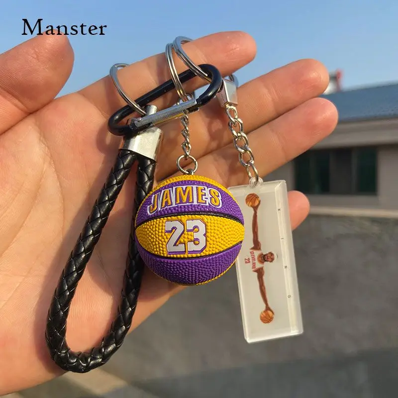 Mặt Dây Chuyền Móc Chìa Khóa Acrylic, Thiết Kế Kobe James Curry Irving, Móc Khóa Ba Lô, Hàng Hóa Người Hâm Mộ, Năm 2025 1