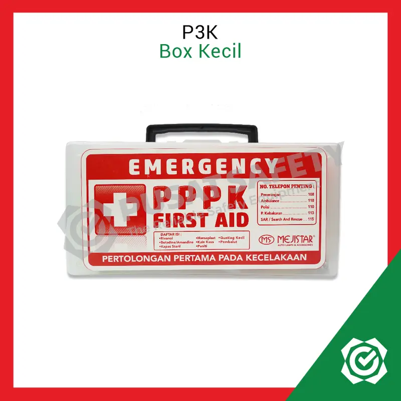 Kotak P3K Box Kecil / p3k Mobil First Aid 0