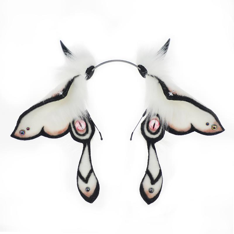 Insect Design Hair Hoop, Creative Simulation Plush Hair Hoop, Party Costume Accessories for Women & Girls, Cosplay Costume Accessories 4