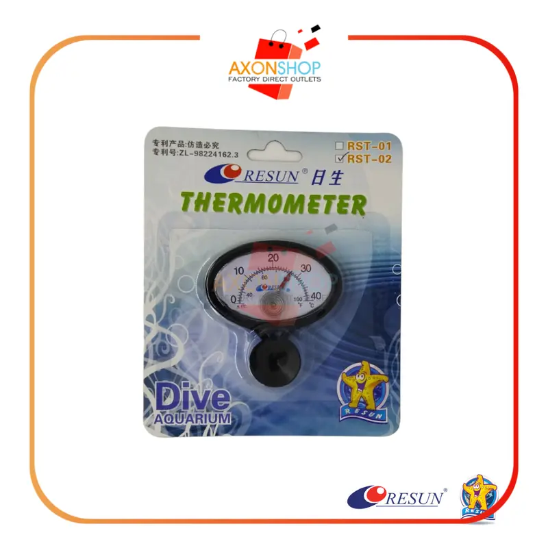 Resun Termometer Aquarium RST-02 Thermometer Suhu Akuarium rst02 Jarum 4