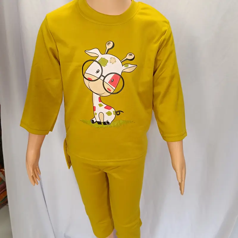 PAKET HEMAT 4 stelan Baju dan Celana anak perempuan Setelan 3