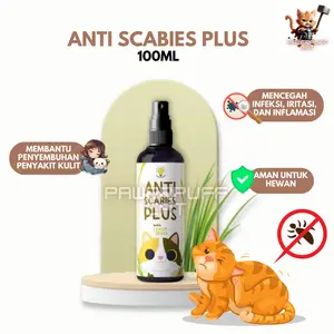 PPC Maxicare MAXIBIES 100ML Obat Jamur Kucing Scabies Kulit Ampuh Aman Spray Kitten