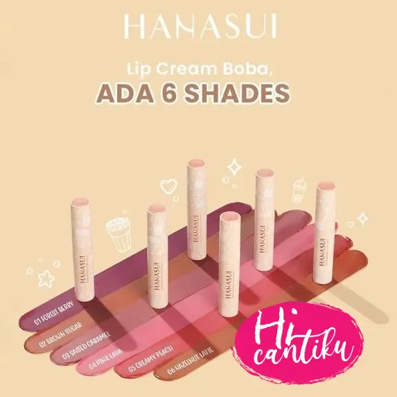 NEW SHADE BOBA Hanasui Mattedorable Lip Cream 0