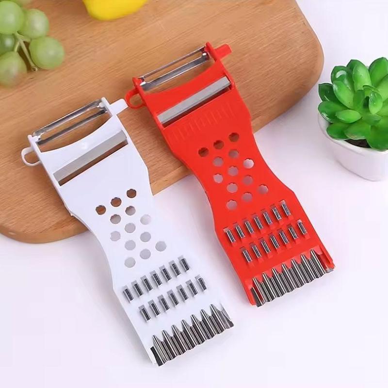 Máy Dụng Cụ Cắt Đa Năng, Chuyên Nghiệp, Máy Băm Julienne, Cho Rau Củ Và Trái Cây, 3 Máy Bóc Vỏ Chống Trượt, K5I3, Nhiều Màu Sắc 5