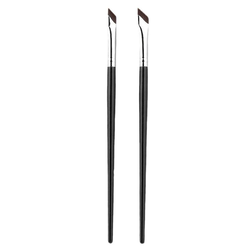 Product Introduction of Flat Eyebrow Brush Upgrade Eyeliner Brush Ultra Thin Eyebrow Makeup Flat Brush Brush Place G3T9 36