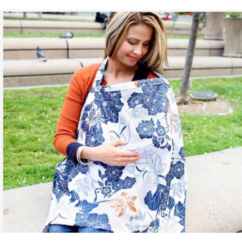 Khăn choàng cho bé bú khi ra ngoài tiện ích