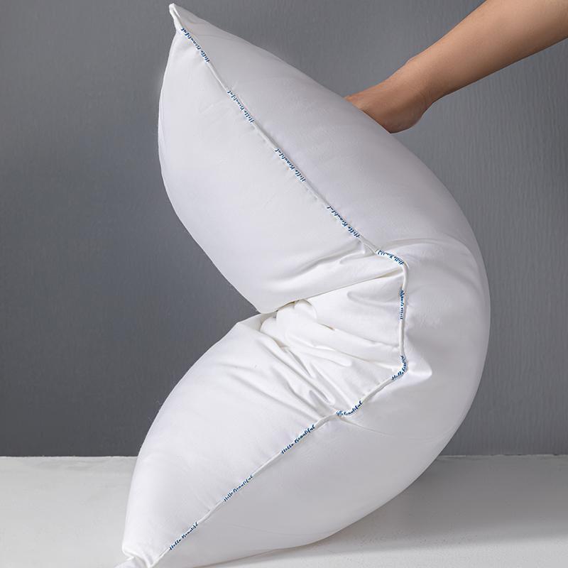 Product Introduction of Solid Color Pillow Insert, 2 Counts Modern Simple Skin-friendly Comfortable Pillow Core, Bedding Supplies for Home Hotel Dormitory 6