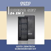 Gambar (Promo Terbatas) Goto [COD] Zenitech Screwdriver Obeng Kecil Magnet Set 25 in 1 Multifungsi dari Goto Living Kota Tangerang 1 Tokopedia