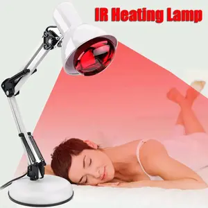 Lampu Infrared Cahaya Hangat Piranti Pijat 200Watt Portabel Leher Kaki Kepala alat Pijit Terapi Tubuh