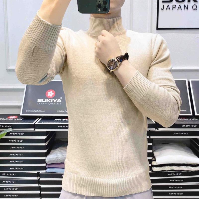 Áo len nam cổ lọ form body len xịn mềm mịn chống xù tôn dáng Menswear Nhung 3