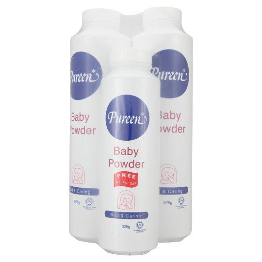 PUREEN BABY POWDER 2 x 525 g WITH BABY POWDER 325 G - TikTok Shop Malaysia